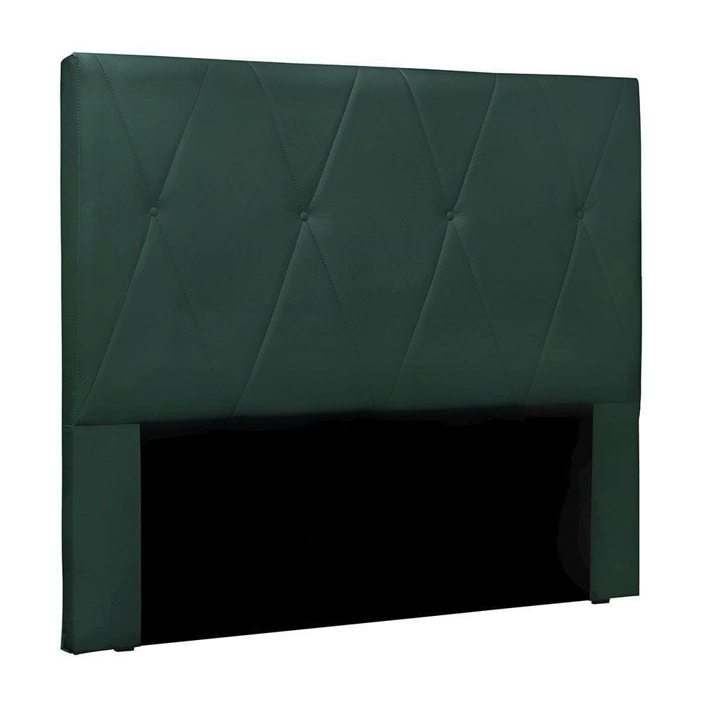 Cabeceira Para Cama Box King Aquilla 195Cm Veludo Verde