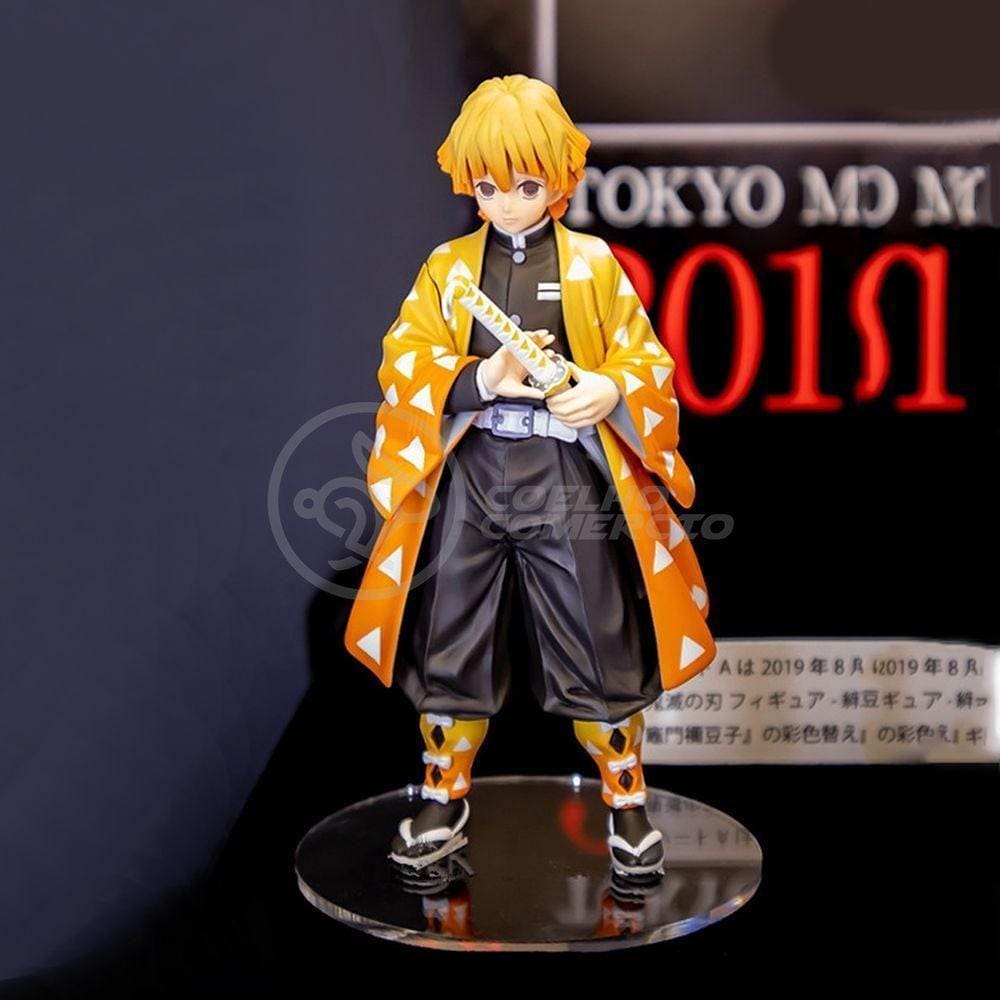 Action Figure Zenitsu Agatsuma Raio Demon Slayer 14cm
