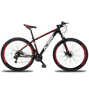 Bicicleta Aro 29 Ksw 24 Marchas Freios a Disco e Suspensão