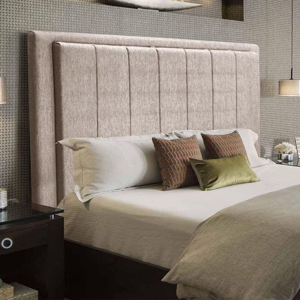 Cabeceira Opala Cama Box Queen 160Cm Linho Capuccino