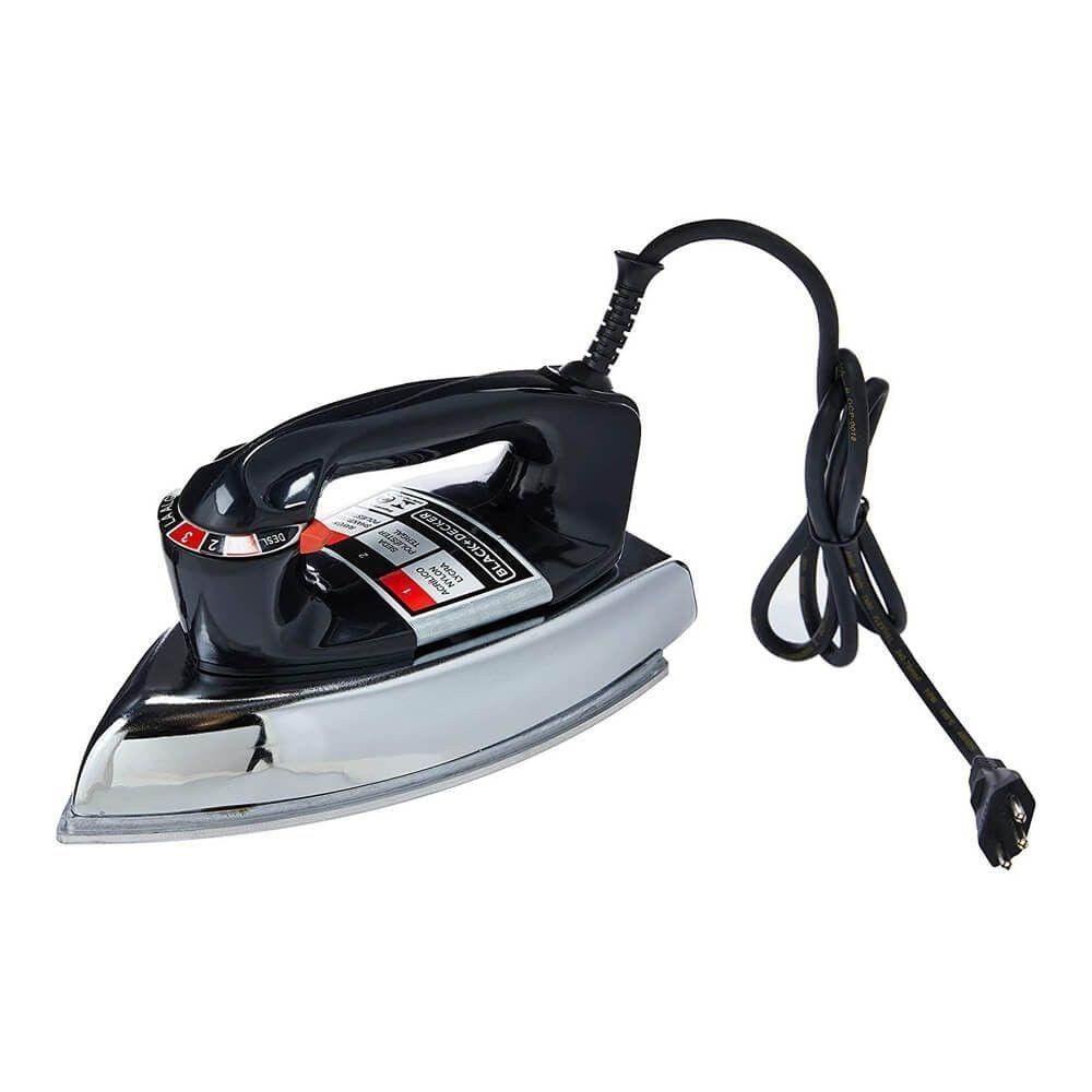Ferro Black+decker Vfa1110 Preto E Prata 127V
