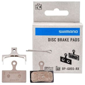 Pastilha De Freio G05s Orgânica Em Aço Resinada Com Mola Acompanha Pinos E Molas Shimano