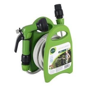 Enrolador Portátil Mangueira 10M Jardim 8 Tipos Esguincho