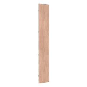Porta para Roupeiro Closet Canto Individual 40cm Puxador Perfil Champagne Luciane Móveis