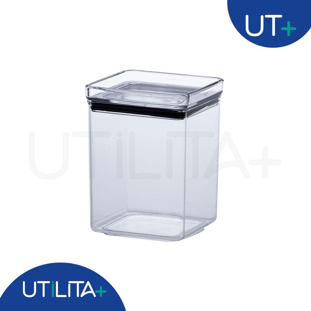 Pote hermético lumini quadrado 1.000 ml
