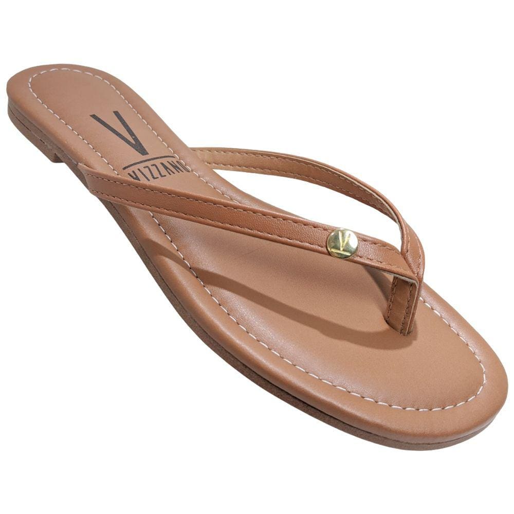 Rasteirinha Dedo Feminina Casual Com Glitter Vizzano 6235.1149