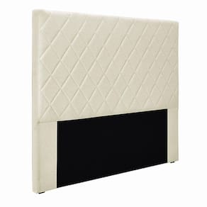 Cabeceira King Size 1,95m Givenchy Linho Natural - Gran Belo