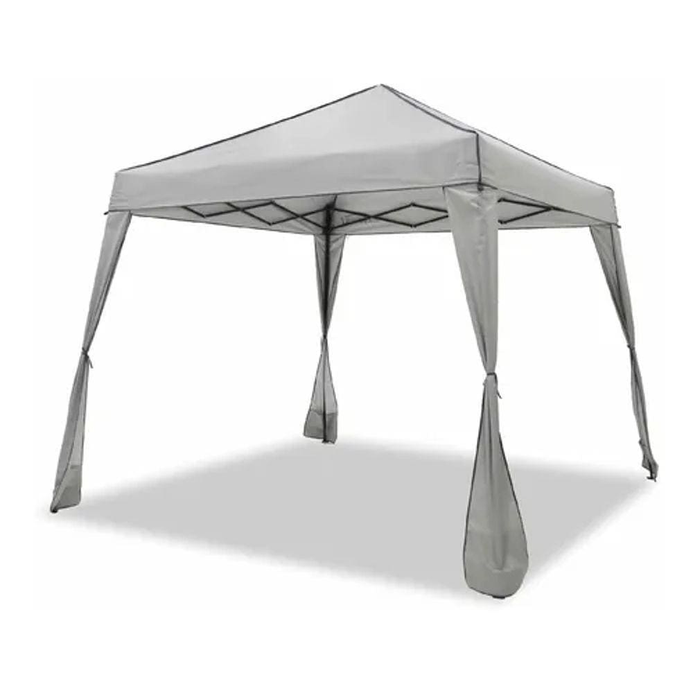 Gazebo Tenda Impermeavel Abertura Guarda-chuva 300x300x270cm