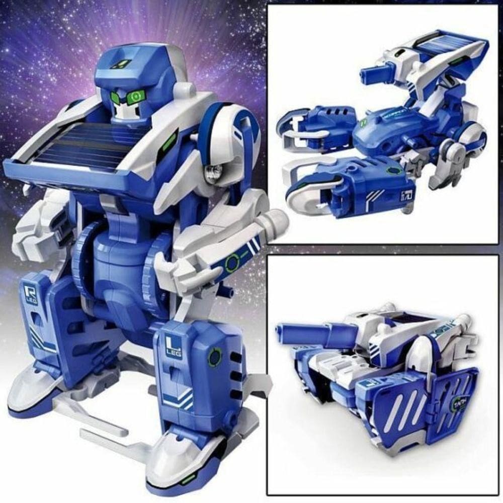 Kit Robo Solar 3 Em 1 Transformers