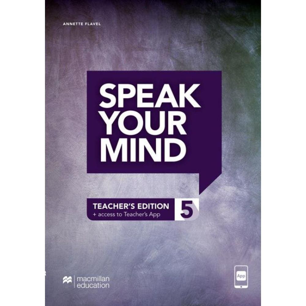 Speak Your Mind 5 Teacher´S Edition With-App