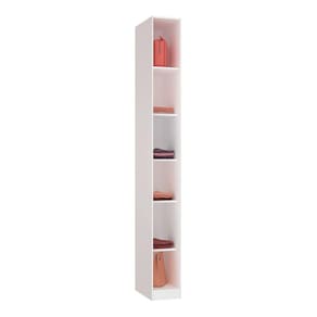 Guarda Roupa Closet sem Porta 25,3cm 5 Prateleiras Prime Luciane Móveis