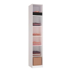 Guarda Roupa Closet sem Porta 40,3cm 5 Prateleiras Prime Luciane Móveis