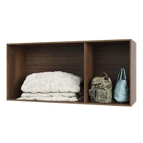 Maleiro Closet sem Porta Ponte Casal 145cm 2 Divisórias Prime Plus Luciane Móveis