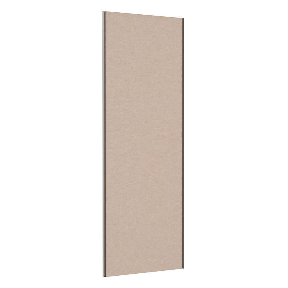 Porta de Correr Closet 80cm com Puxador Perfil Champagne sem Kit Ferragem Prime Luciane Móveis