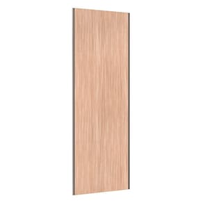 Porta de Correr Closet 80cm com Puxador Perfil Champagne sem Kit Ferragem Prime Luciane Móveis