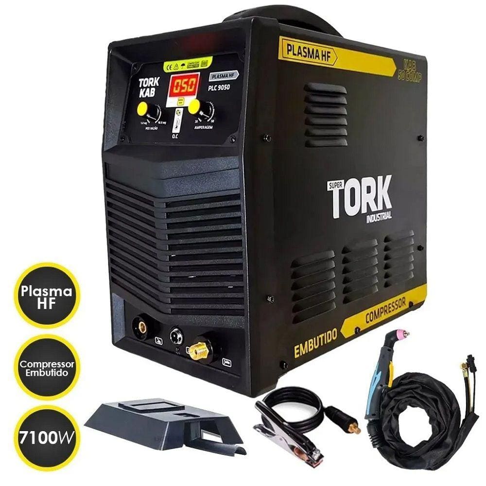 Inversora Plasma 50a Compressor Embutido 7100w 220v Tork