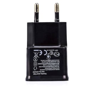 Carregador Portatil Para Celular - Com 2 Entradas Usb, Preto