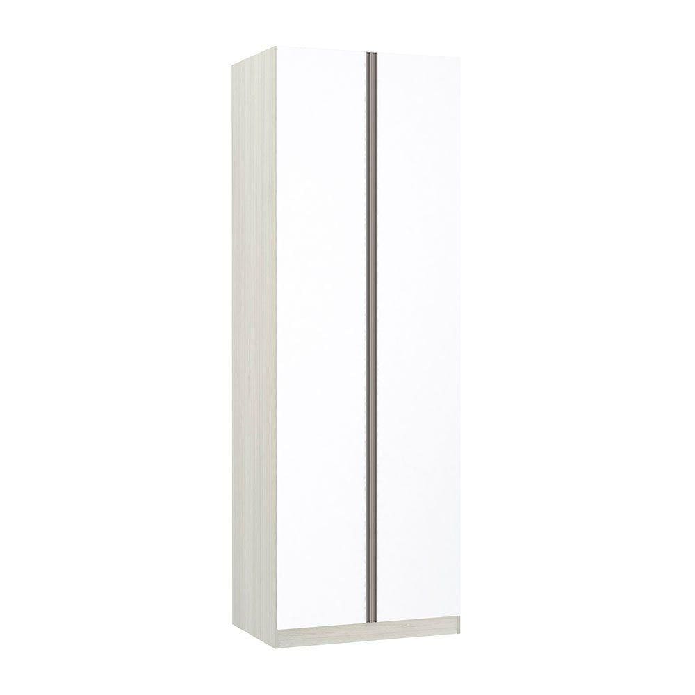 Guarda Roupa 2 Portas 3 Gavetas 80cm Prime Plus Luciane