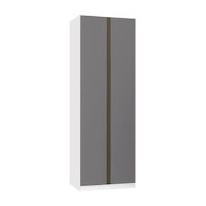 Guarda Roupa Modulado 2 Portas 3 Gavetas 80cm Prime Luciane Móveis