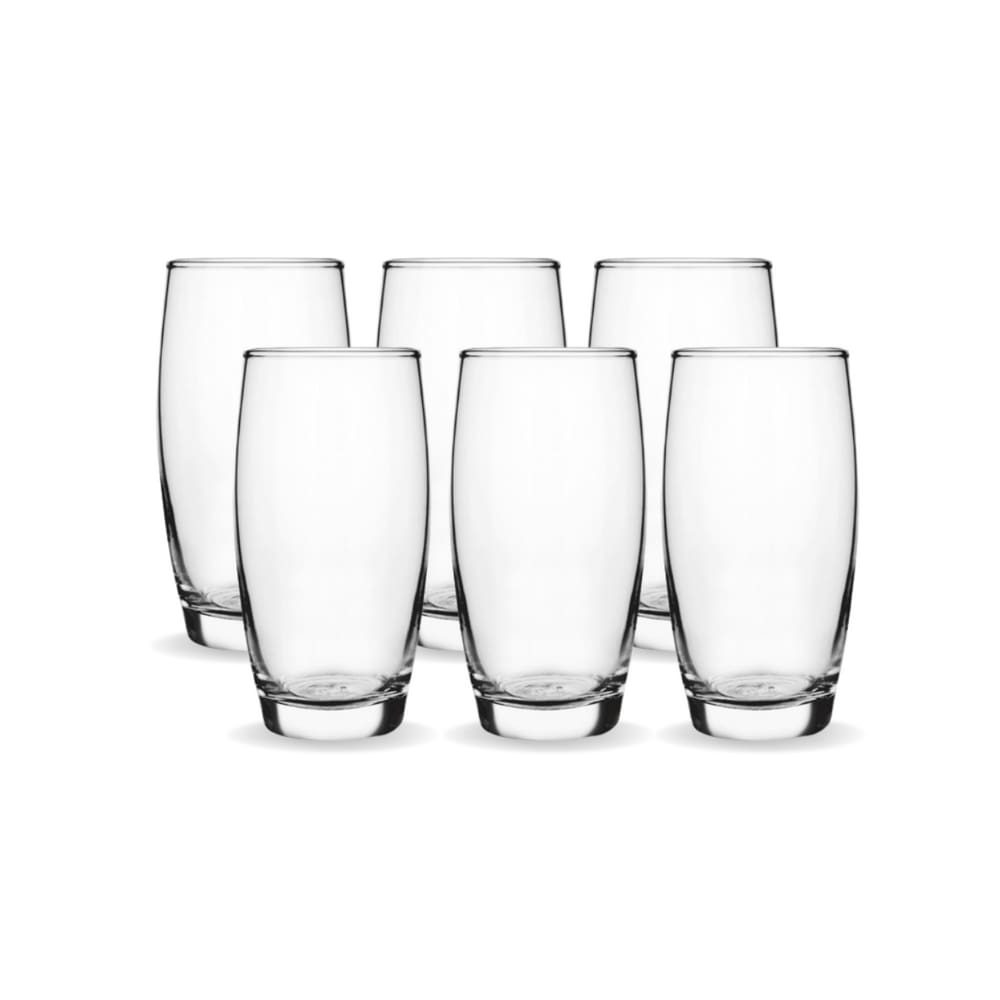 Conjunto 6 Copos Vidro 300ml Oca Nadir