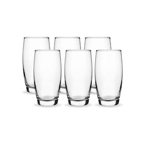 Conjunto 6 Copos Vidro 300ml Oca Nadir