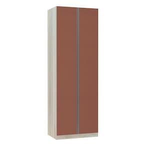 Guarda-Roupa Solteiro Luciane 2 Portas Prime Plus 80 cm