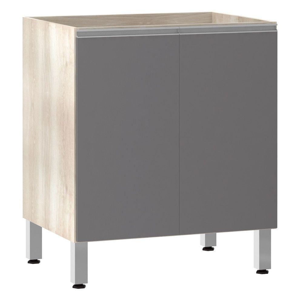 Balcão de Cozinha sem Tampo 70cm 2 Portas Lis Luciane Móveis