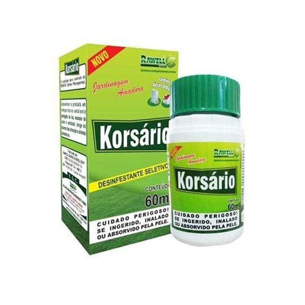 Korsario 60Ml - Elimina Rosetas E Folhas Largas Todos Os Gramados