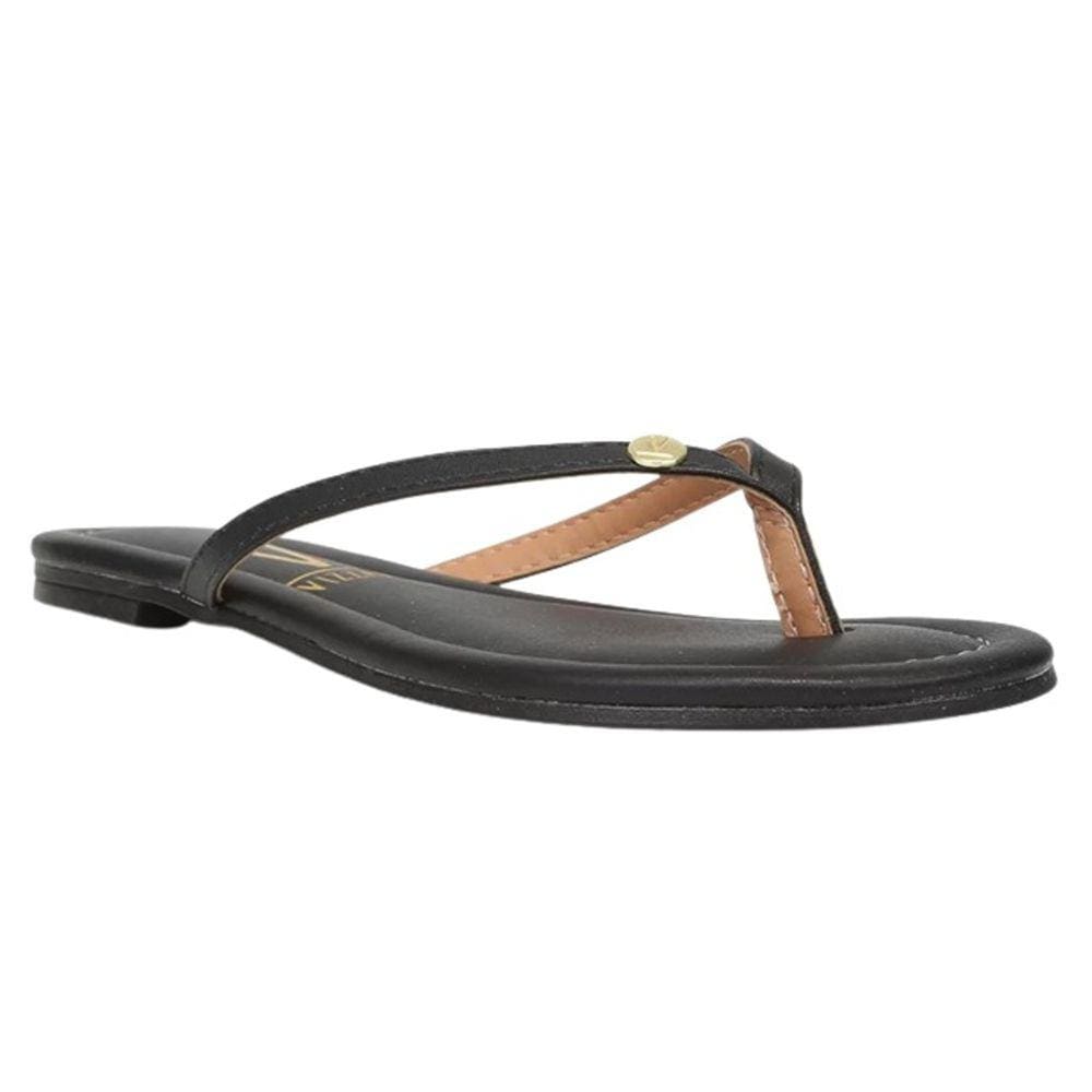 Rasteirinha Dedo Feminina Casual Com Glitter Vizzano 6235.1149