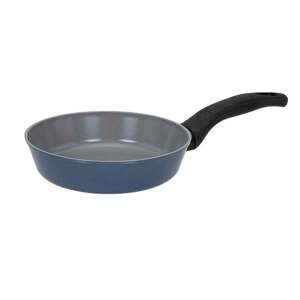 Frigideira Reverse, Forjado C/Revestimento Ceramico Azul