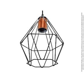 Aramado Diamante M 24X18 Pretoxcobre (Ef)