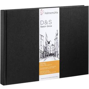 Sketch Book A4 Hahnemuhle D&S Preto 140 g/m 80Fls Paisagem 10628273