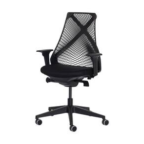 Cadeira Ergonômica Diretor Preta Giratória Ajustável