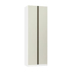 Guarda Roupa Modulado 2 Portas 2 Cabideiros 80cm Prime Luciane Móveis
