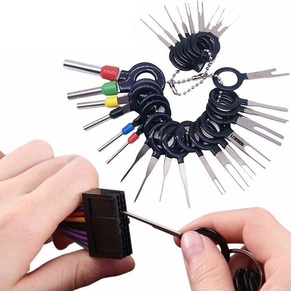 Kit de Ferramentas Lorben para Remoção de Terminais Fiação Elétrica Automotiva 36 Peças