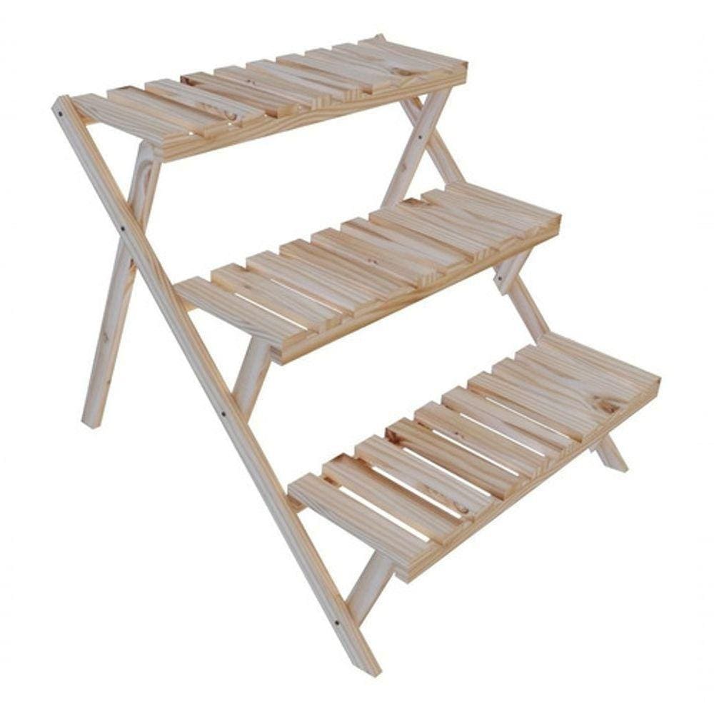 Painel Vertical Escada Para Livros Organizadora Piramide