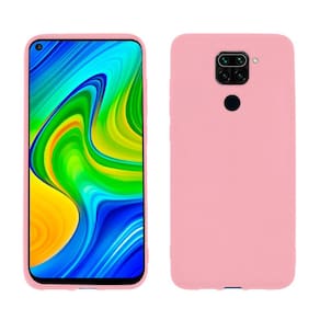Capa Protetora De Silicone Smartphone Xiaomi Redmi Note 9