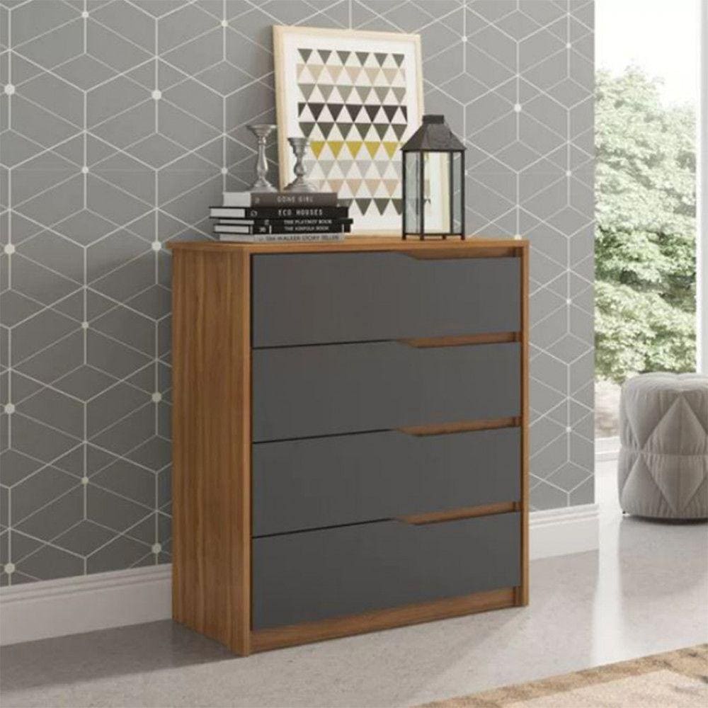 Cômoda Demóbile 4 Gavetas Atria 79CB