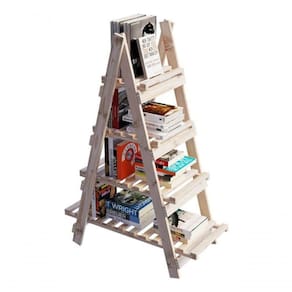Estante Portatil Expositora De Livros Design Piramide