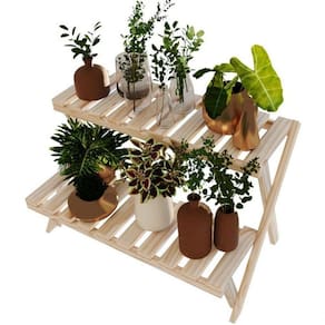 Estante Treliça Dupla Design Escada Para Jardim Decorativa
