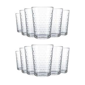 Conjunto de Copos Batuque 265ml Ideal Para o Dia a Dia 12 Unidades Nadir