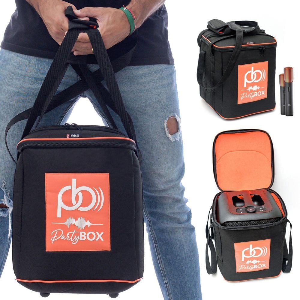 Case Bolsa Bag Compatível Com Partybox Encore Com Bolso