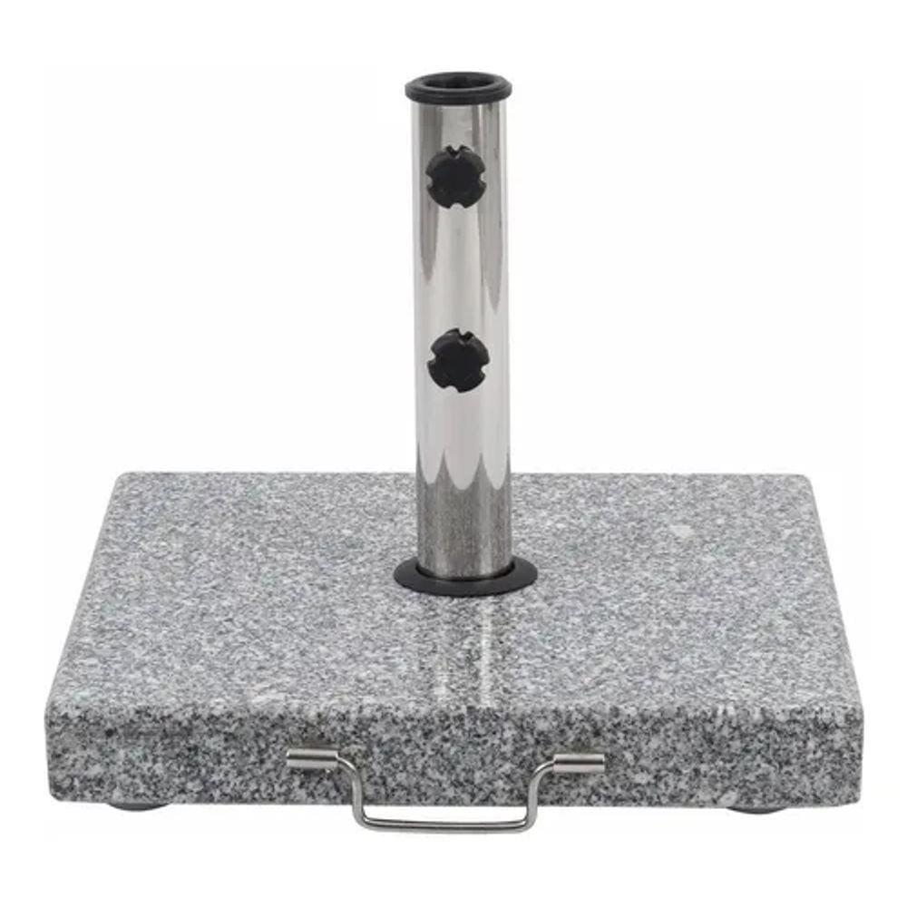 Base Ombrelone Com Roda Contra Peso Inox Guarda Sol - 30kg