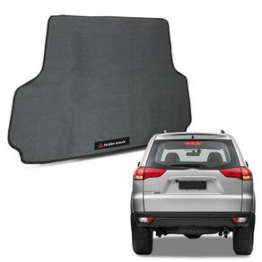 Tapete Porta Malas Pajero Dakar 2011 2012 2013 2014 2015 2016 Borracha Bordado Automotivo