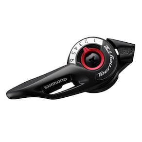 Alavanca Câmbio Shimano 18v Bike Bicicleta Preto