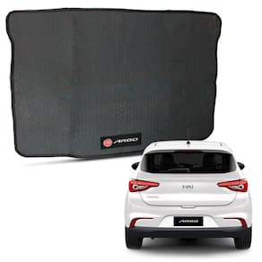 Tapete Porta Malas Fiat Argo 2017 2018 2019 2020 2021 2022 2023 Borracha Bordado Automotivo