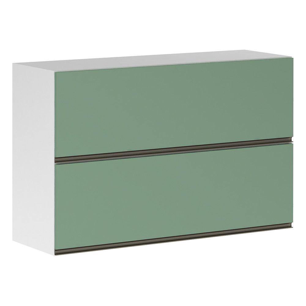Armário Perola Basculante Duplo 120 cm 2 Portas Luciane