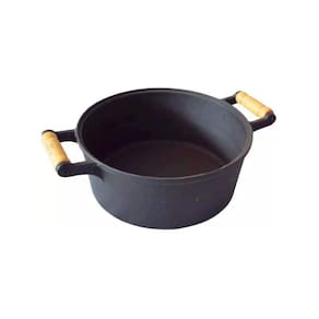 Caçarola de Ferro Fundido 2 Alças Sem Tampa - 2 Lt