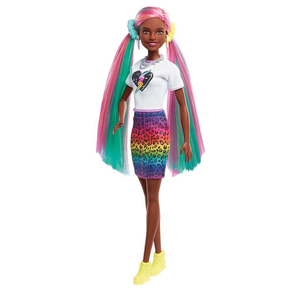 Barbie rainbow sale sparkle hair