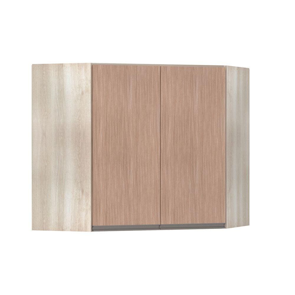 Armário Canto Diagonal Luciane 2 Portas Luci